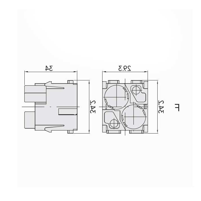 HM模块、母接插、HM-Q2-F、09140023101